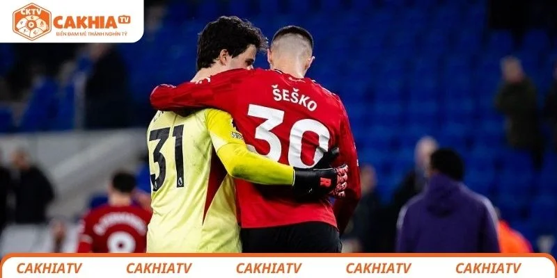 Man Utd giữ vững top 4 nhờ bàn thắng của Sesko