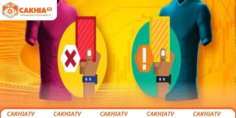 Tổng hợp một số kèo thẻ phạt phổ biến trên thị trường